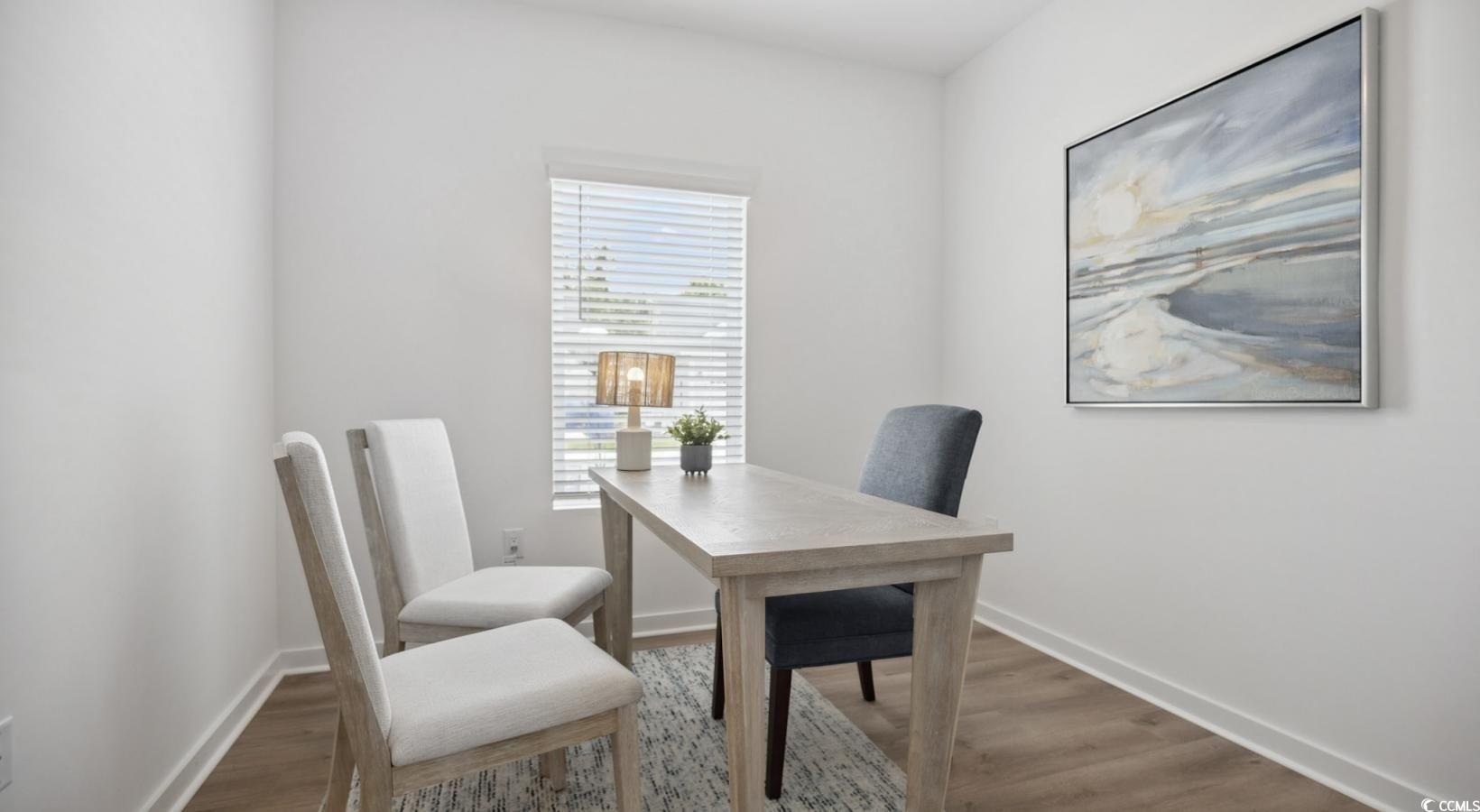 31 Quaker Rdg Drive, Unit MEANDER Carolina Shores, NC 28467 - Photo 29 of 38 Office area with wood finished floors