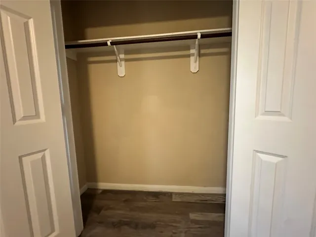 a view of walk in closet