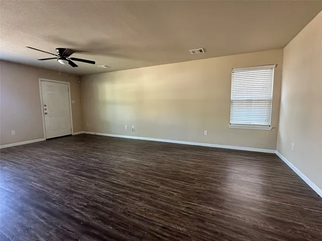 wooden floor in an empty room