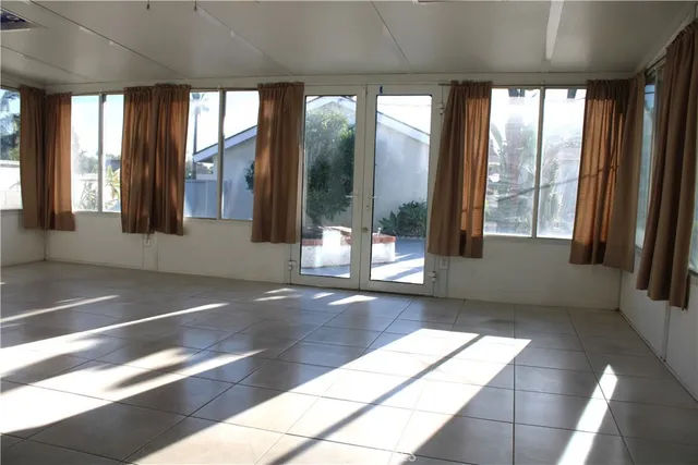 a view of front door of house