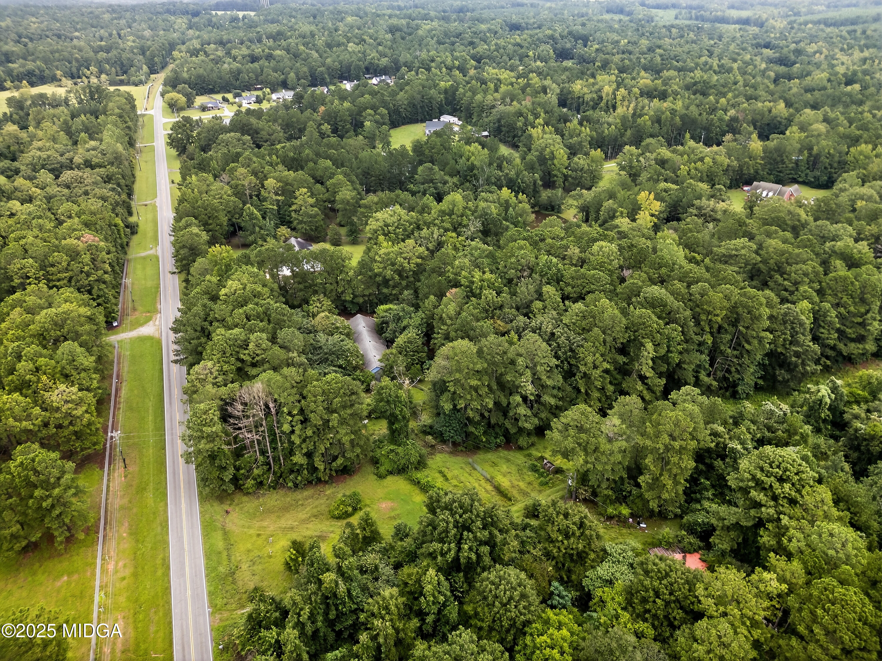 615 Lite-N-Tie Road Gray, GA 31032 - Photo 15 of 19 a view of a forest from a yard
