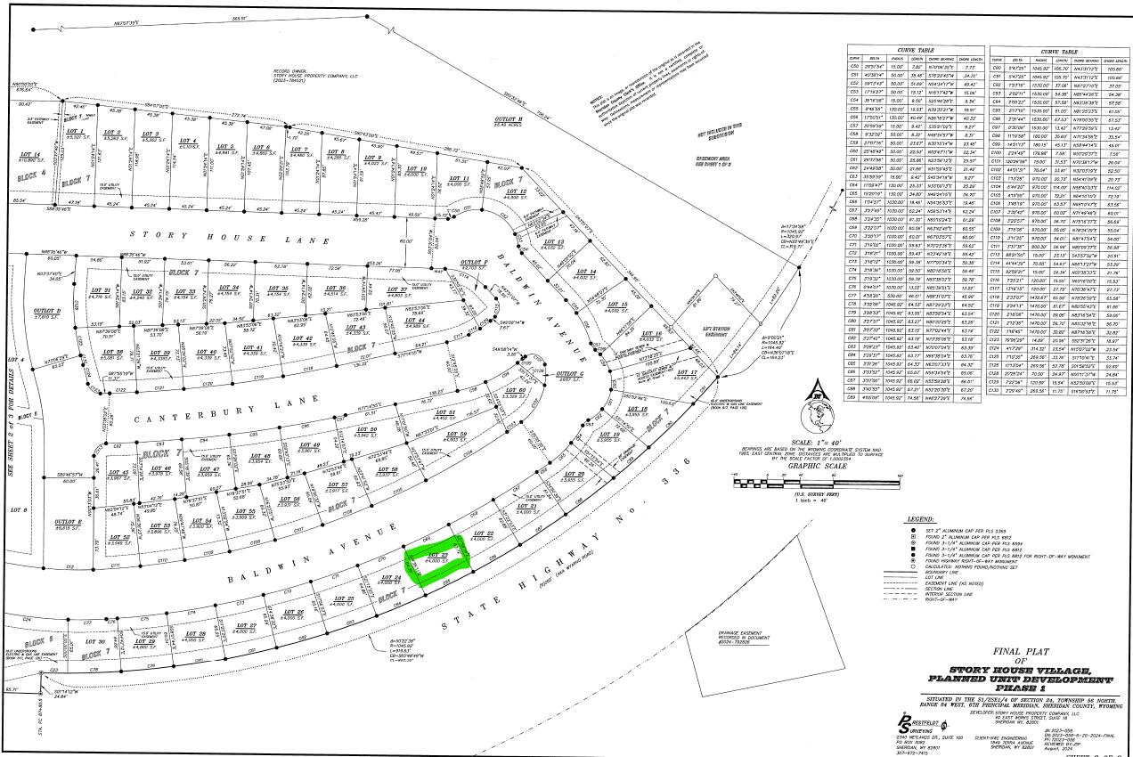 Baldwin Avenue Sheridan, WY 82801 - Photo 58 of 58 Block 7 Lot 23