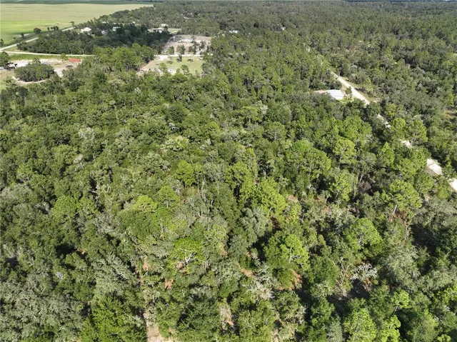 a view of a lake with a city