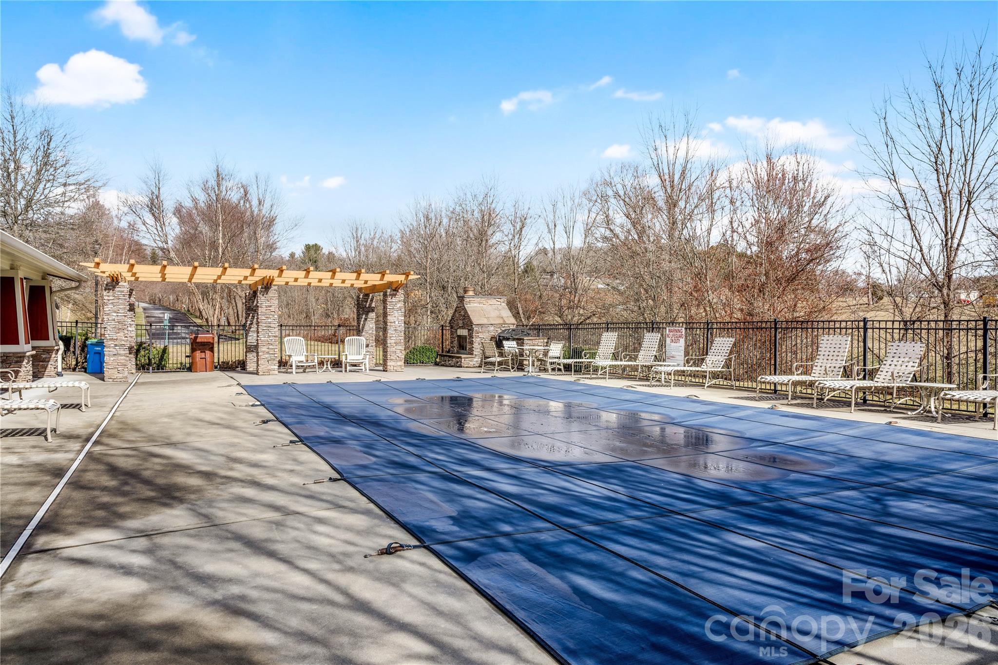 9 Brookstone Place Candler, NC 28715 - Photo 35 of 36 a view of outdoor space with swimming pool
