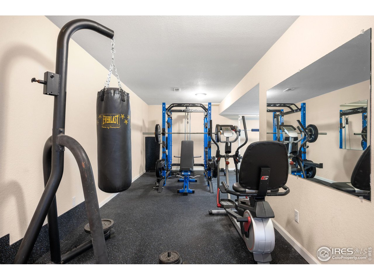 5861 Mountain Shadows Boulevard Firestone, CO 80504 - Photo 31 of 39 a view of a room with gym equipment