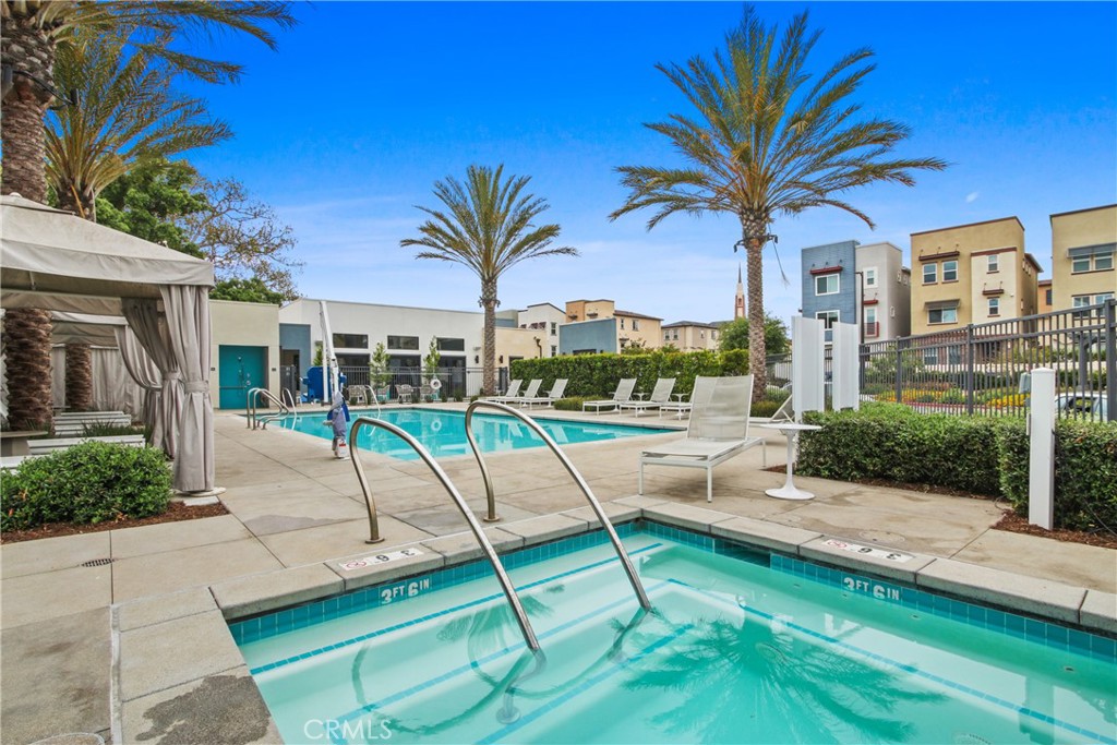 660 Daniel Freeman Circle Inglewood, CA 90301 - Photo 23 of 25 a house with swimming pool and porch with furniture