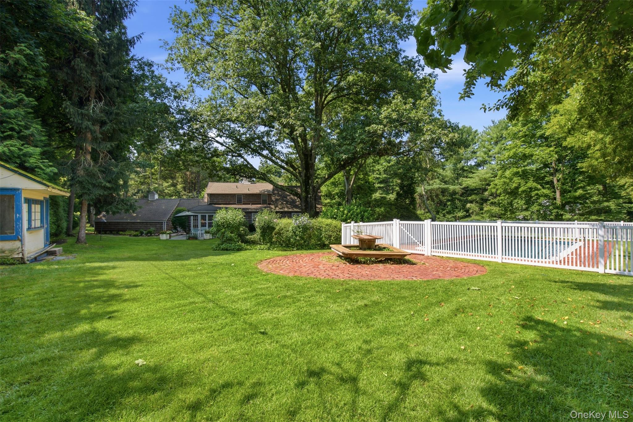 1936 Midlane Road Muttontown, NY 11791 - Photo 32 of 44 Rear property w/ Shed and pool