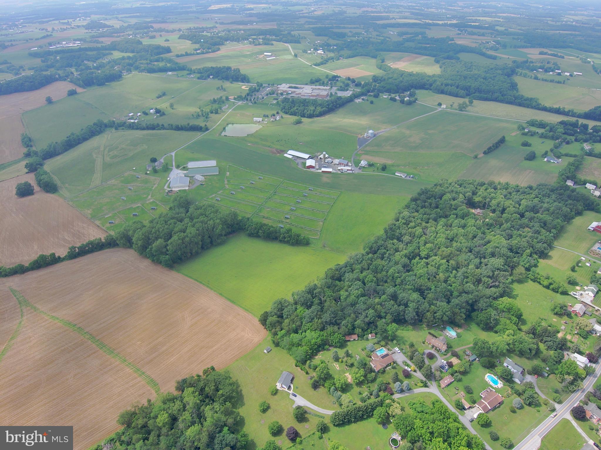 3875 Bark Hill Road Union Bridge, MD 21791 - Photo 42 of 142 an aerial view of lake residential house with outdoor space