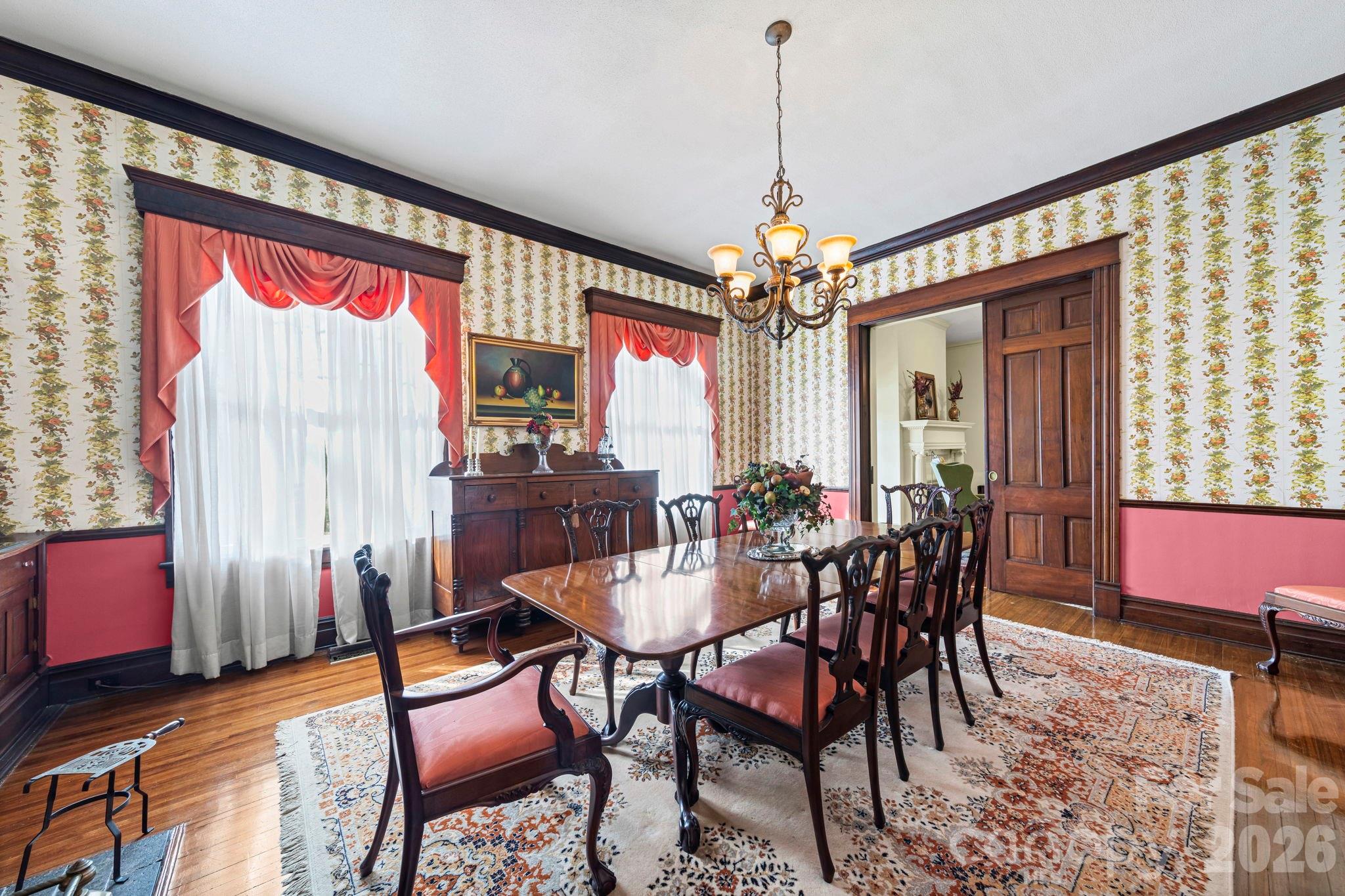 515 Camden Road Wadesboro, NC 28170 - Photo 11 of 36 a view of a dining room with furniture and chandelier