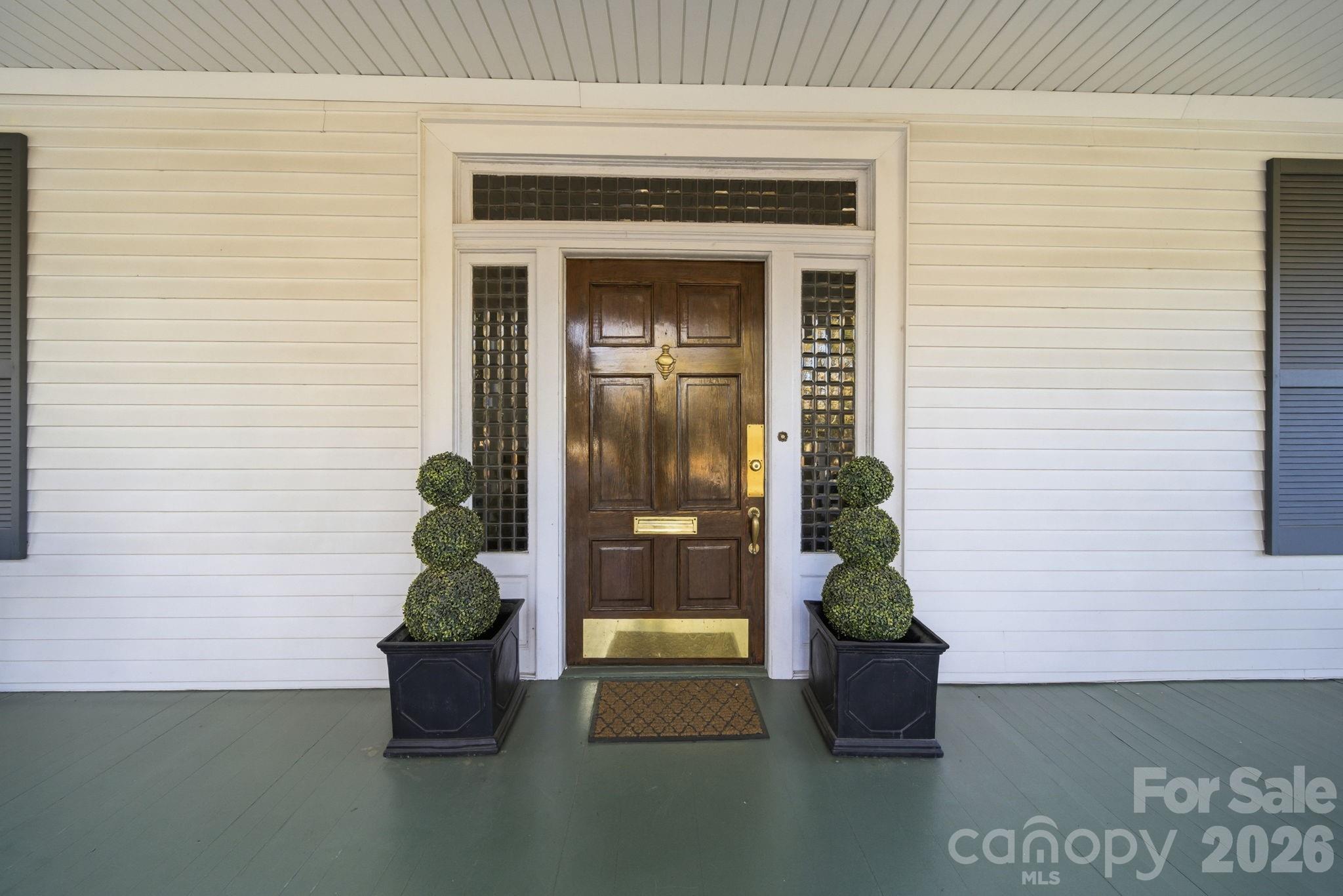 515 Camden Road Wadesboro, NC 28170 - Photo 4 of 36 a potted plant sitting in front of a door