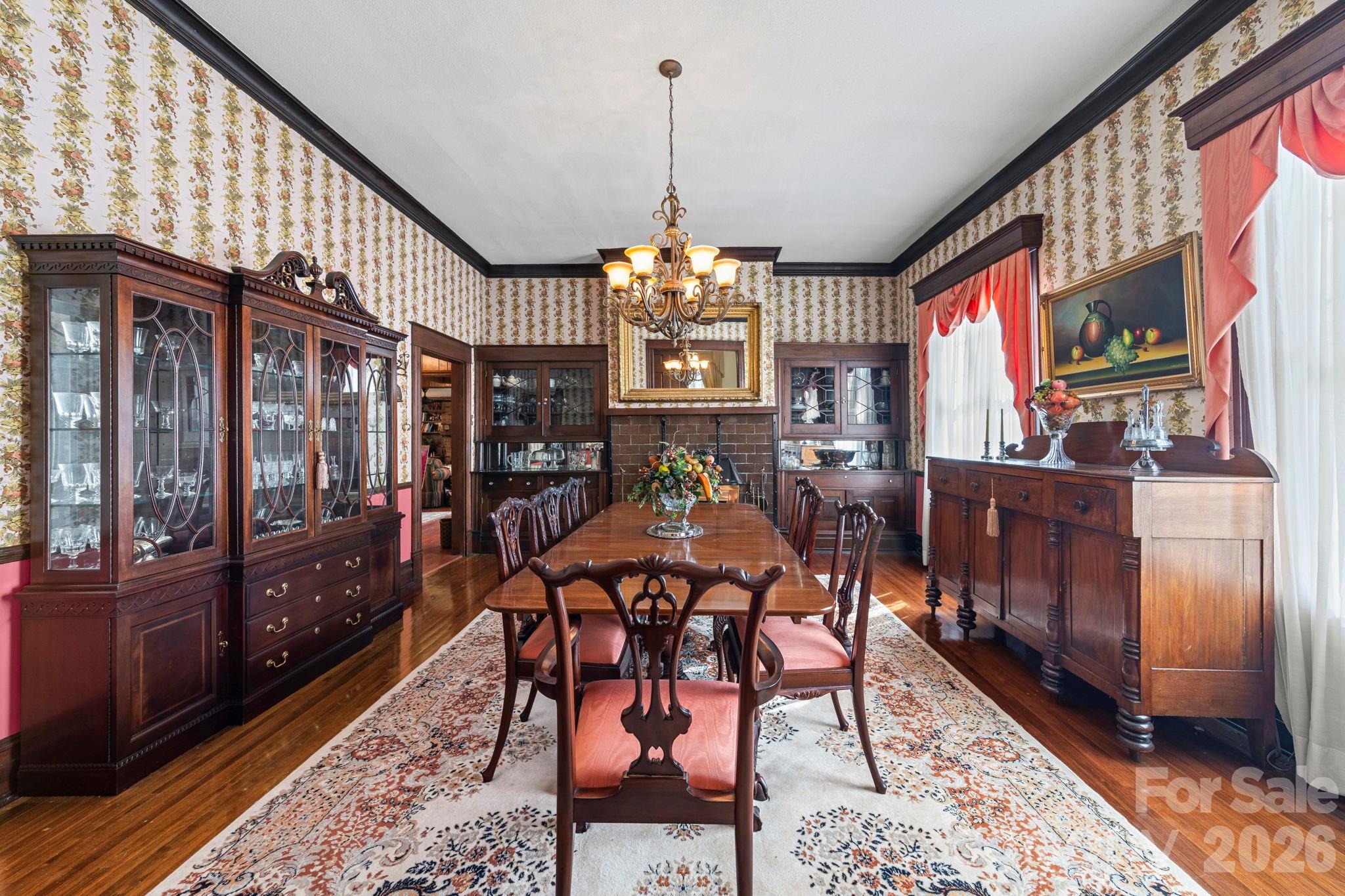 515 Camden Road Wadesboro, NC 28170 - Photo 10 of 36 a view of a dining room with furniture window and wooden floor