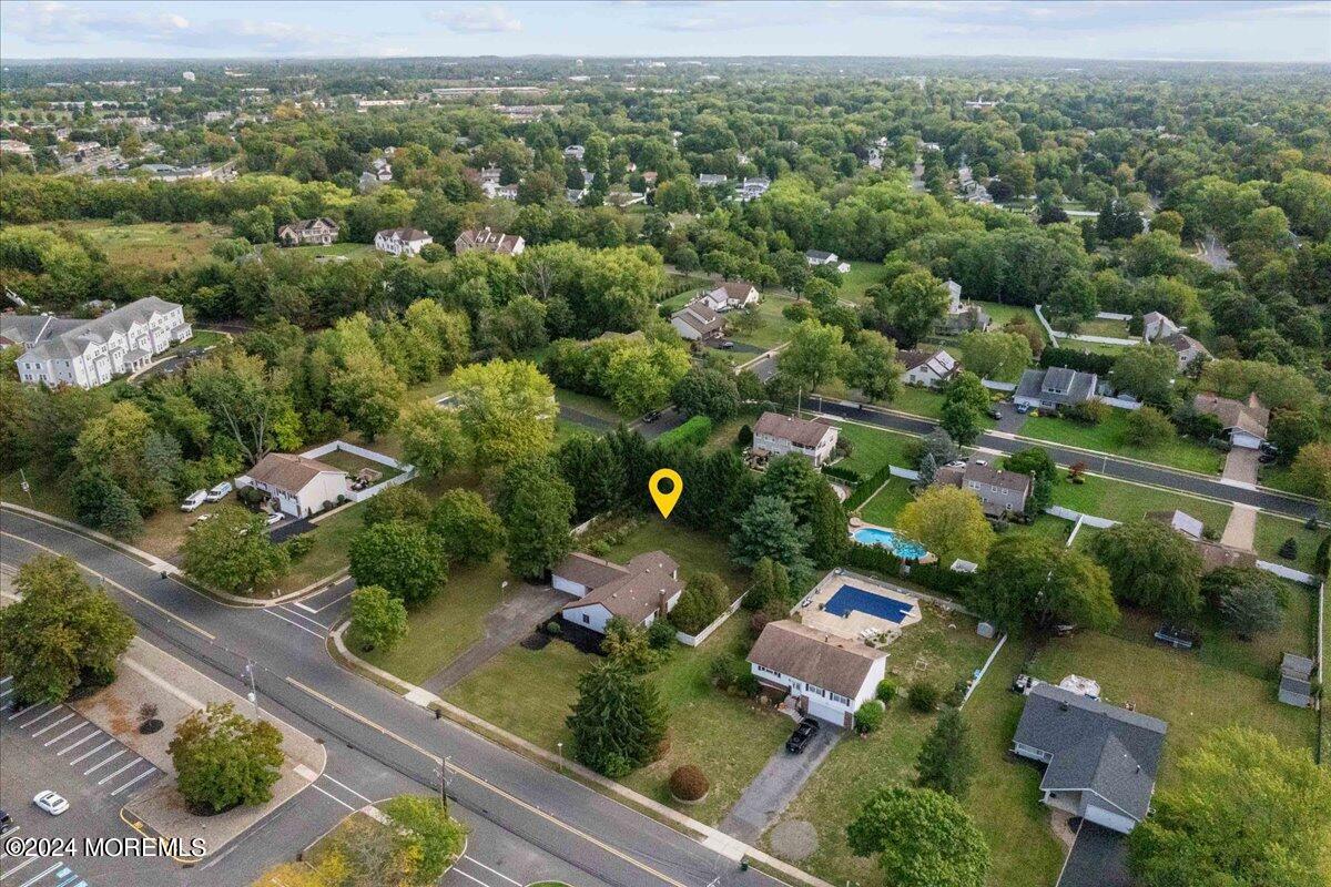 490 Iron Bridge Road Freehold, NJ 07728 - Photo 35 of 40 an aerial view of residential houses with outdoor space