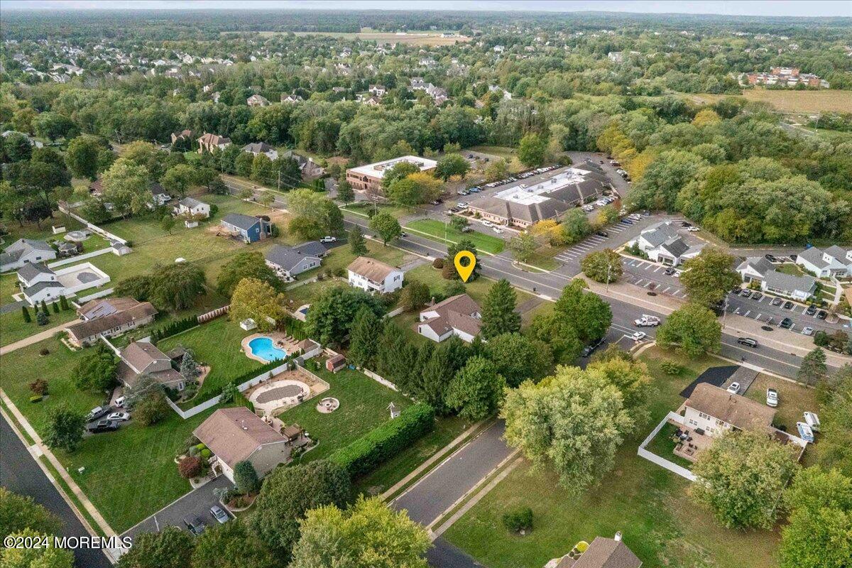 490 Iron Bridge Road Freehold, NJ 07728 - Photo 38 of 40 an aerial view of residential houses with outdoor space