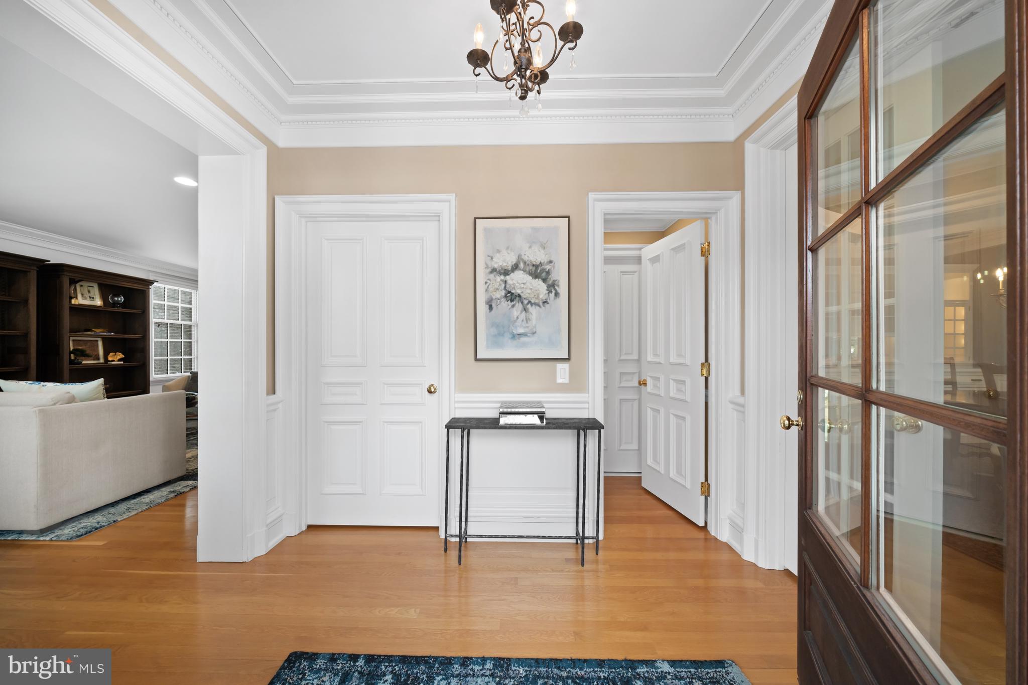 Light-filled foyer.