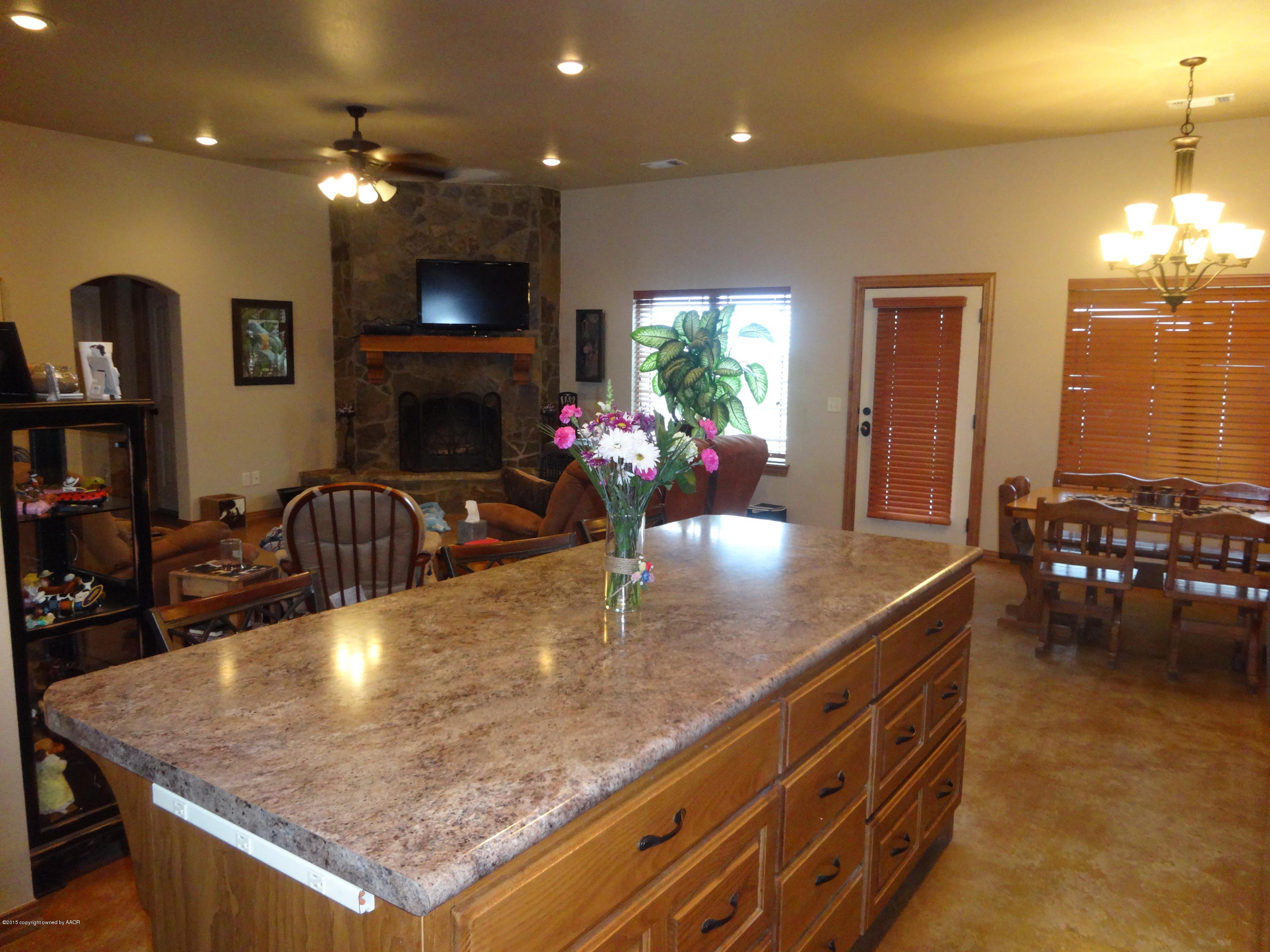 25601 Pondaseta Road Canyon, TX 79015 - Photo 17 of 49 Kitchen Bar/Open Floor Plan