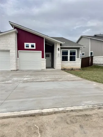 a view of a house with a patio