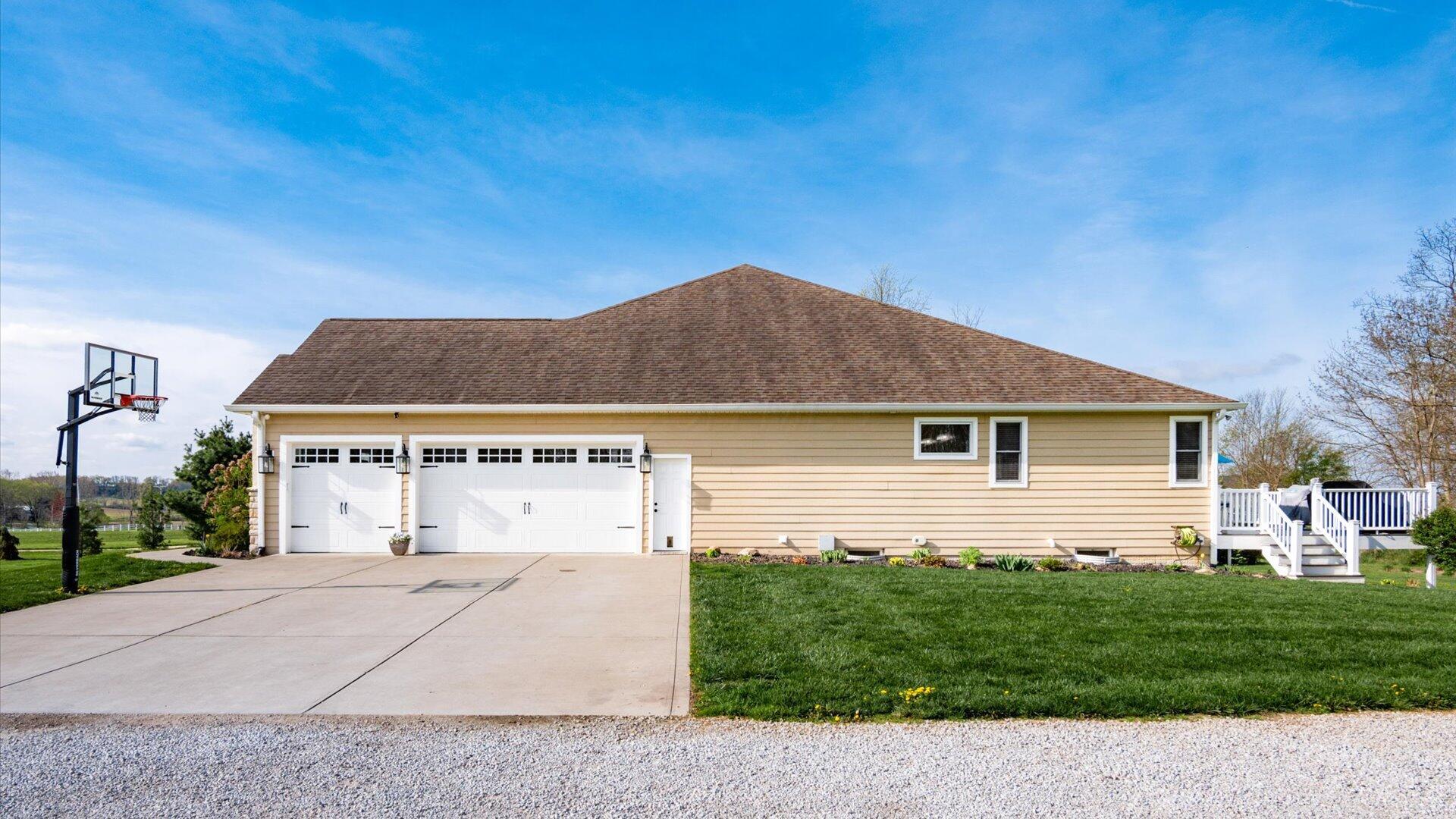 4225 Election House Road Northwest Lancaster, OH 43130 - Photo 53 of 96 3-Car Attached Garage w/ Hot & Cold Water