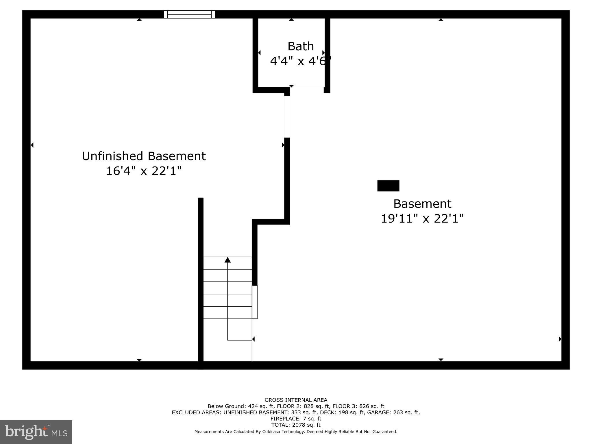 7638 Trail Run Road Falls Church, VA 22042 - Photo 42 of 43 Lower Level Floor Plan