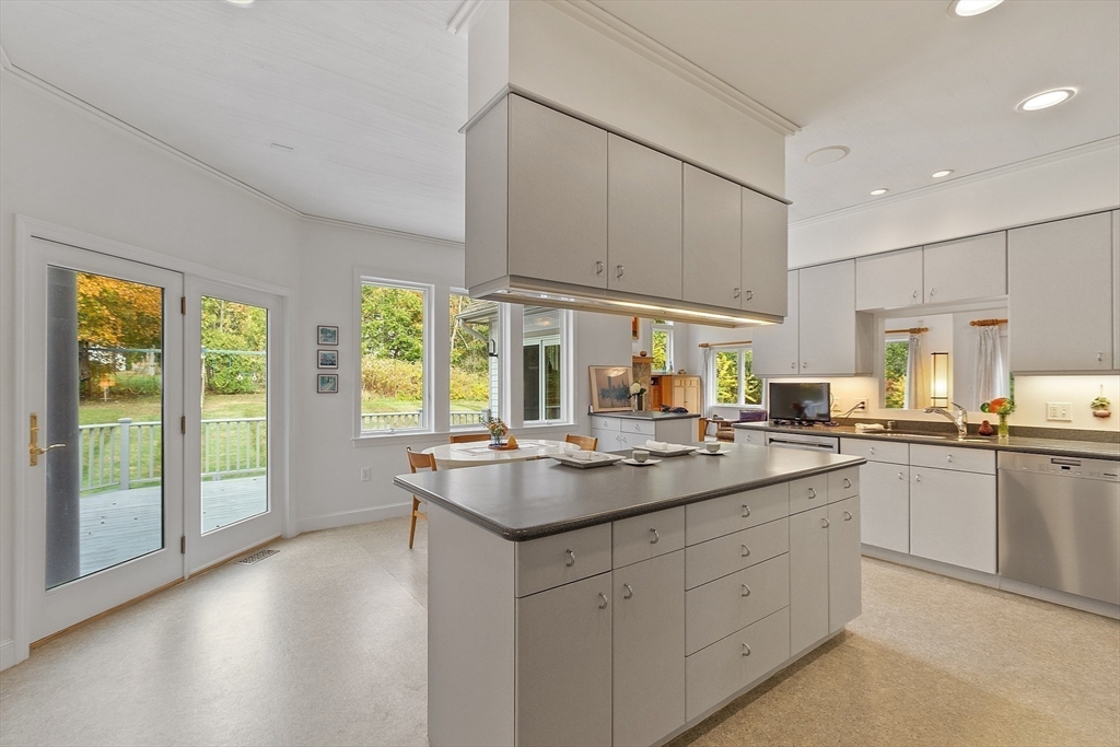 4 Hazelwood Circle Andover, MA 01810 - Photo 17 of 42 a kitchen with counter top space sink and center