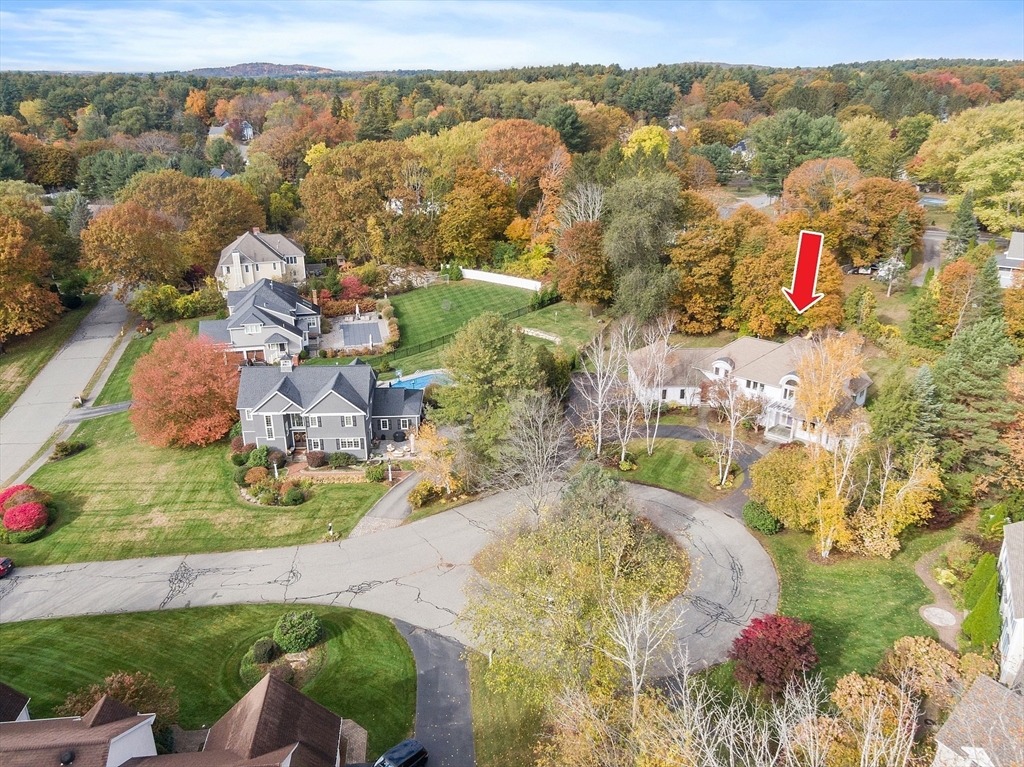 4 Hazelwood Circle Andover, MA 01810 - Photo 3 of 42 an aerial view of beach and residential houses