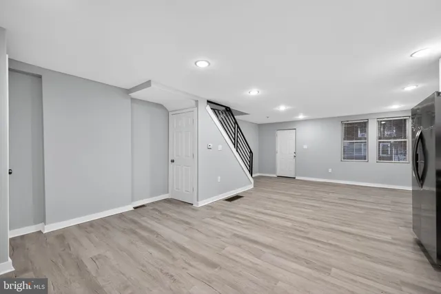 a view of empty room