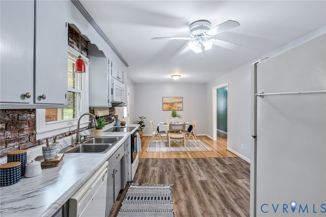 5904 Sutherland Drive Sutherland, VA 23885 - Photo 10 of 20 a very nice looking kitchen with a large window