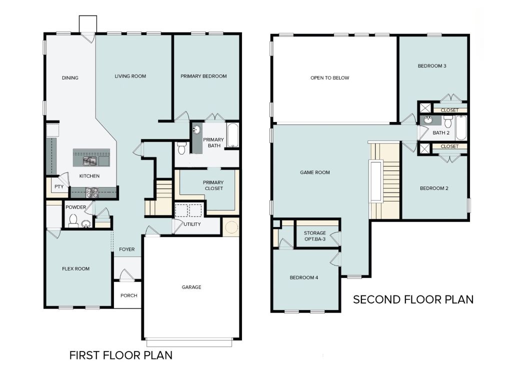 2433 Ambling Trail Georgetown, TX 78628 - Photo 16 of 16 Floor plan