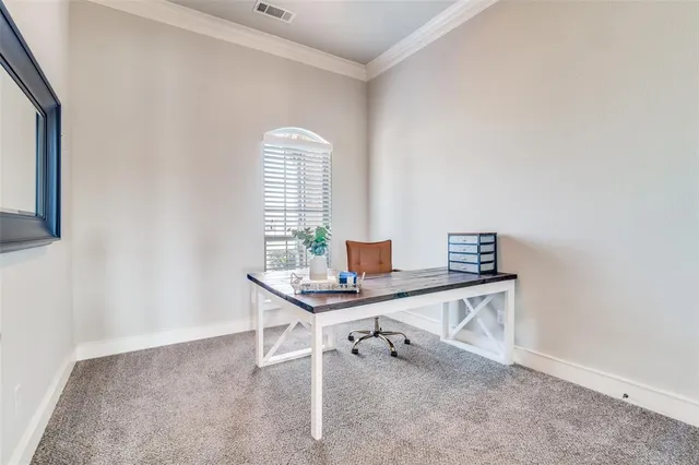 a view of a workspace with a window