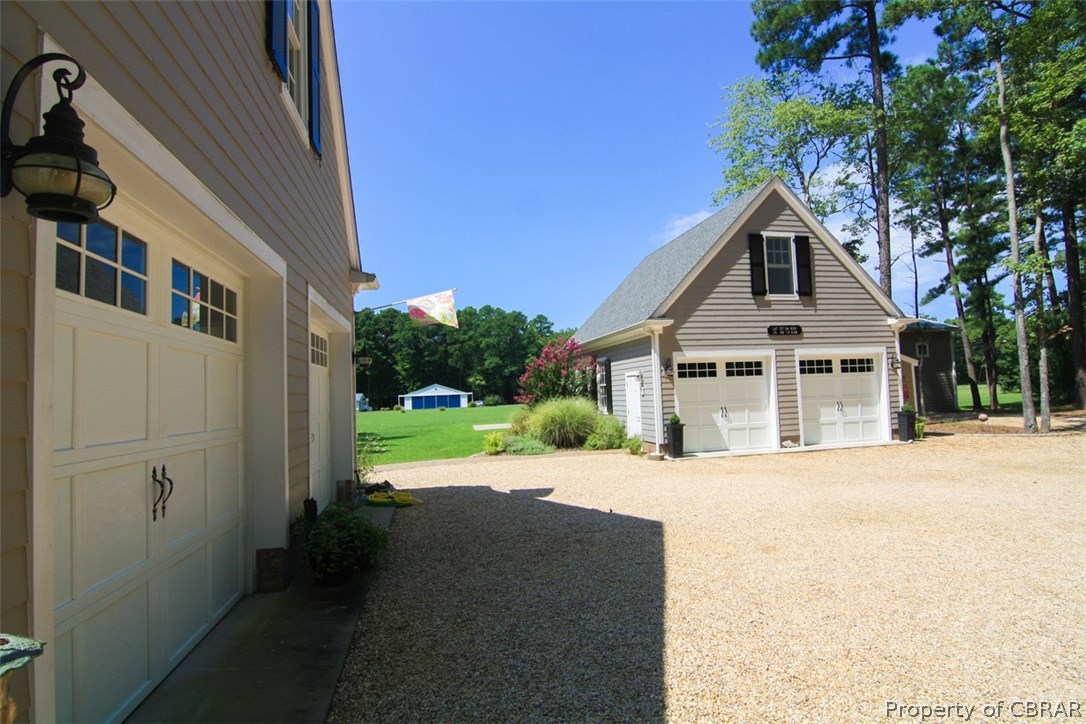 98 Flood Point Road Heathsville, VA 22473 - Photo 5 of 44 Two car detached garage with second level roughed in and ready for a great guest apartment.