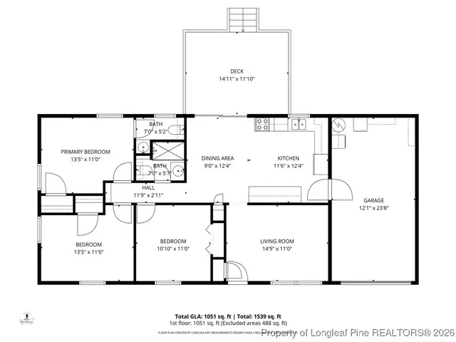 $170,000 | 6086 Lexington Drive, Hope Mills, NC 28348
