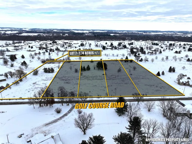$54,500 | Lot 7 Golf Course, Brodhead, WI 53520