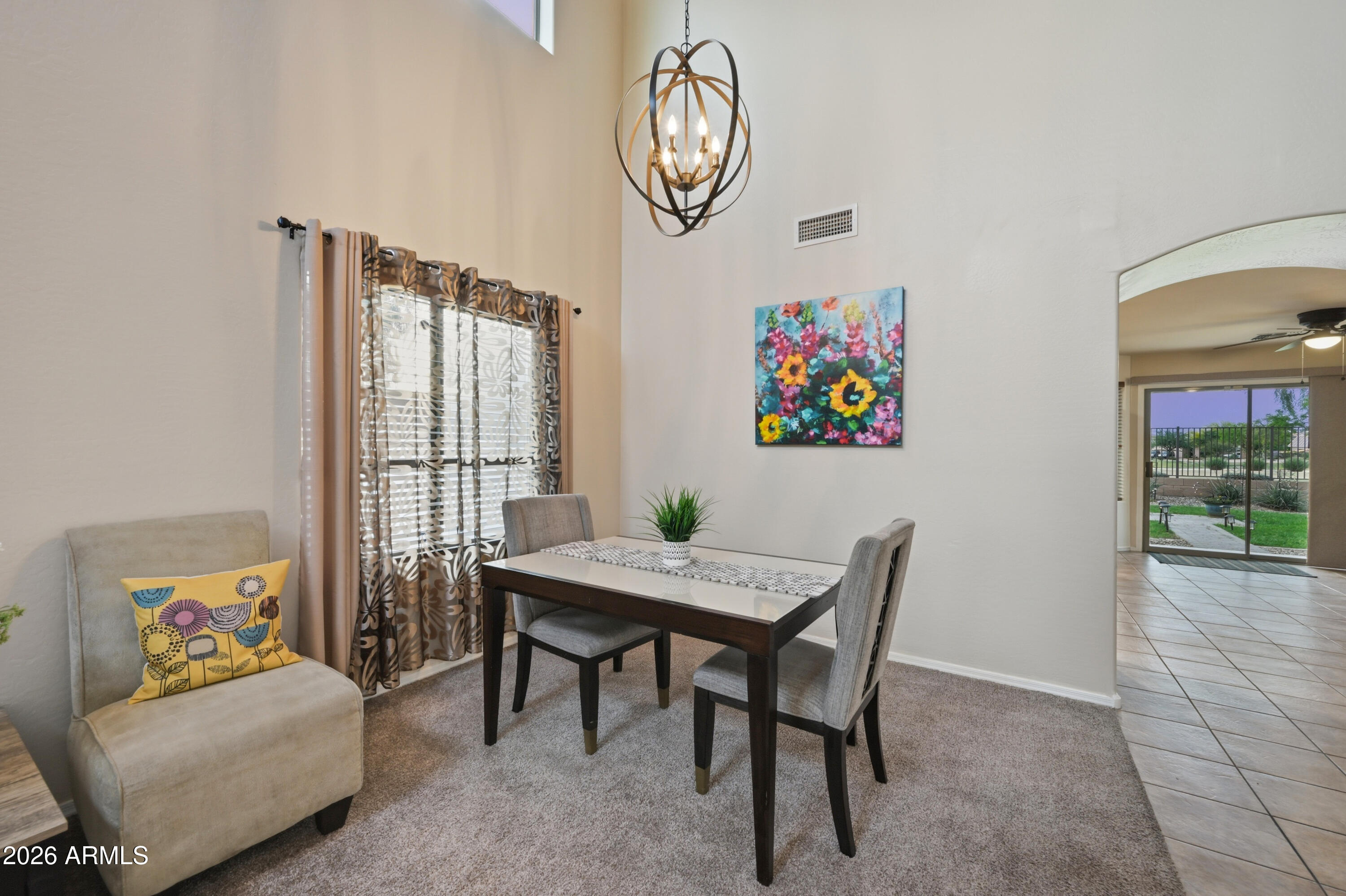 4372 West Alta Vista Road Laveen, AZ 85339 - Photo 19 of 47 a view of a livingroom with furniture and a window