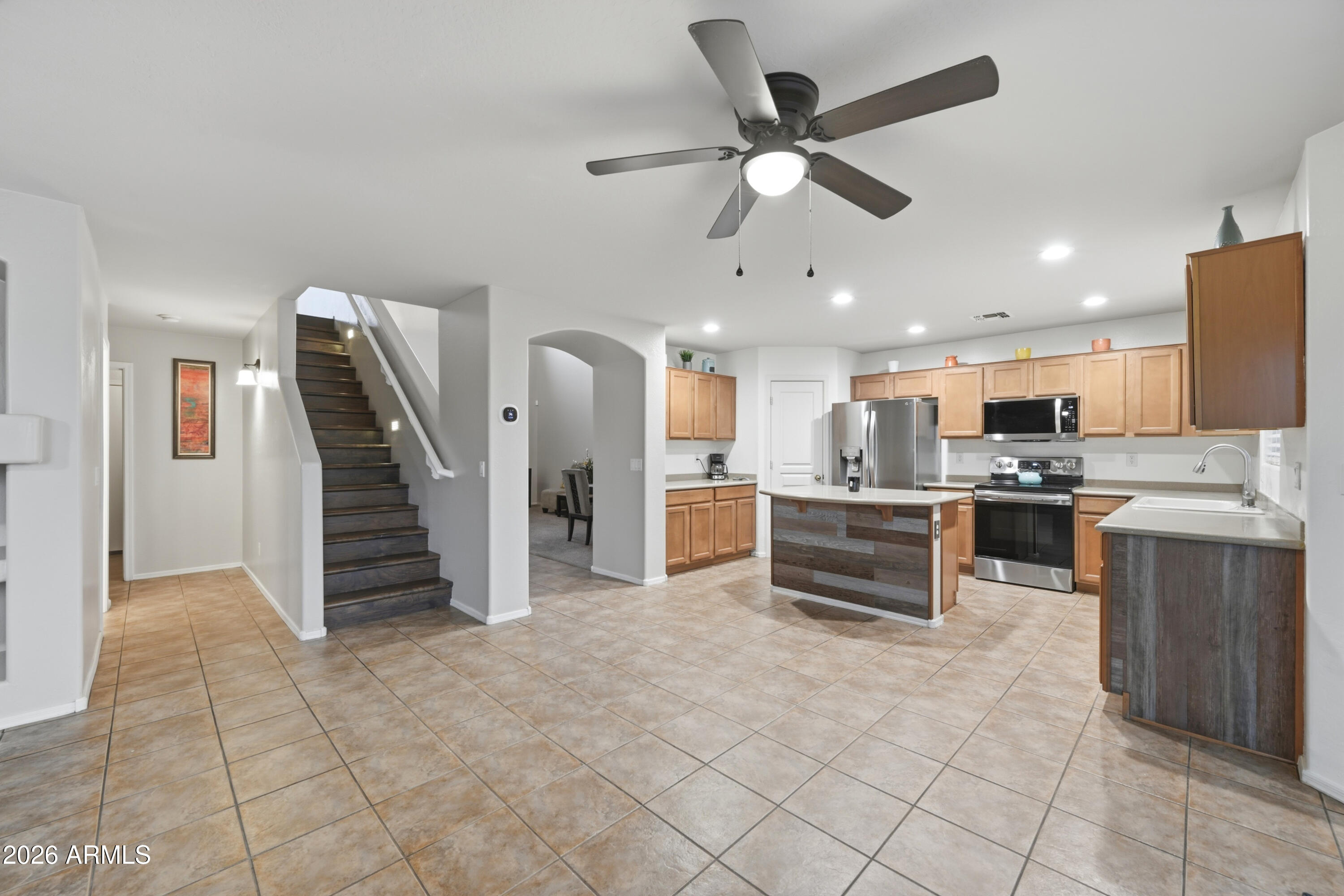4372 West Alta Vista Road Laveen, AZ 85339 - Photo 42 of 47 a view of kitchen with cabinets and window