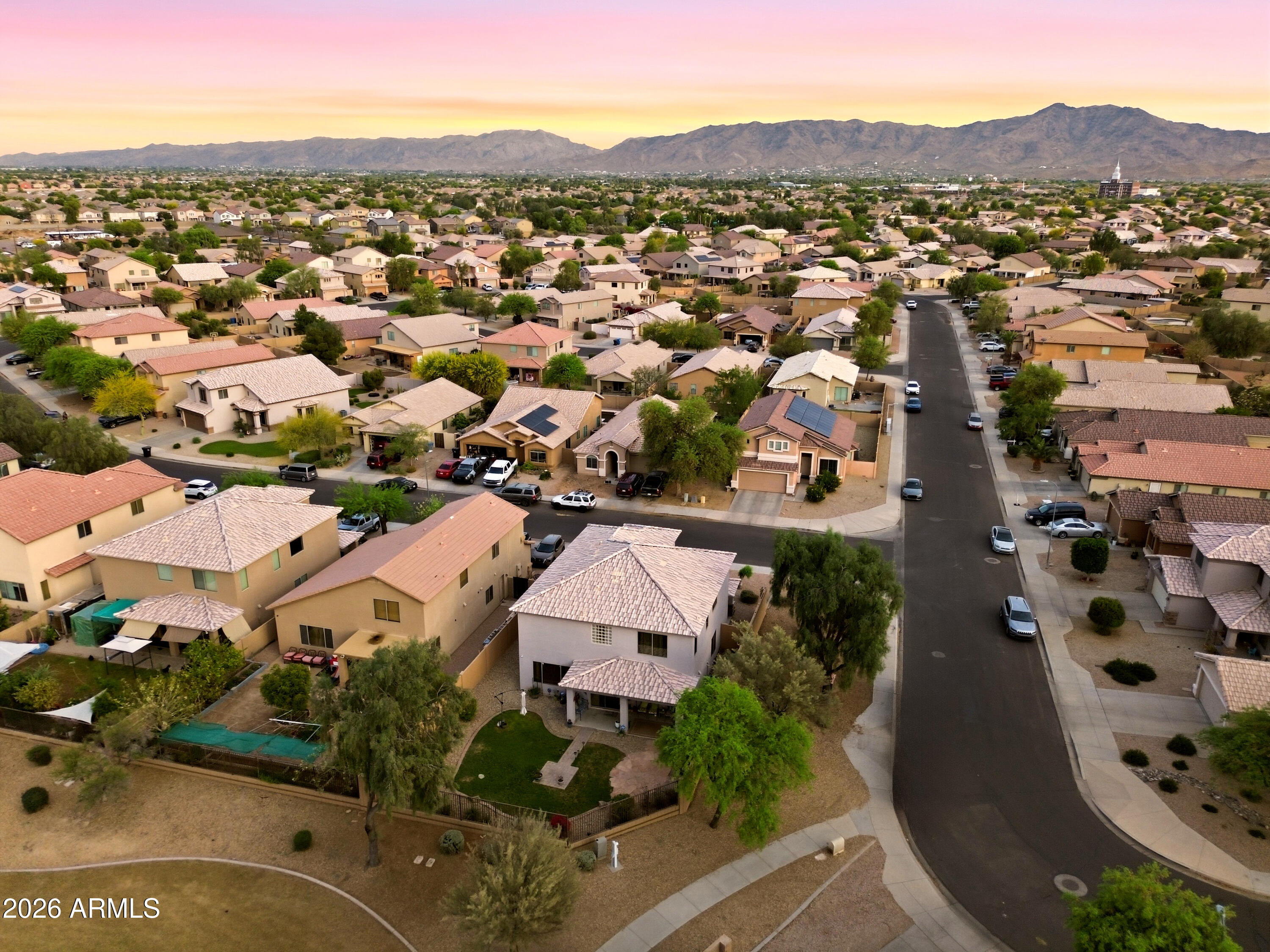 4372 West Alta Vista Road Laveen, AZ 85339 - Photo 10 of 47 an aerial view of residential houses with outdoor space