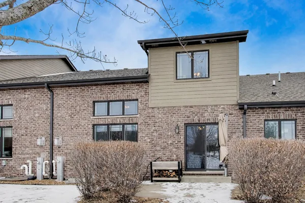 a building with a large windows