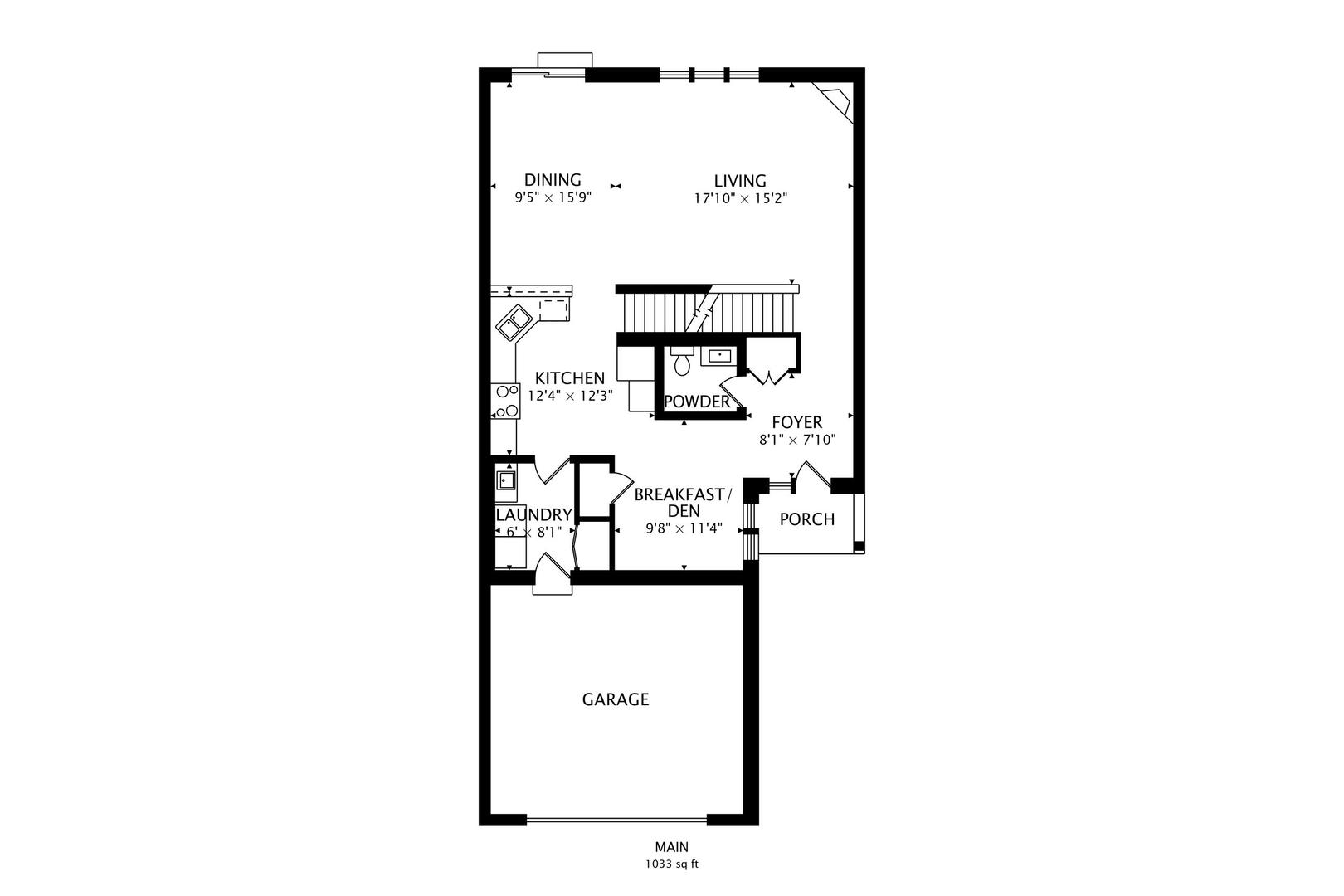 10705 Revere Circle Mokena, IL 60448 - Photo 10 of 12 a picture of floor plan
