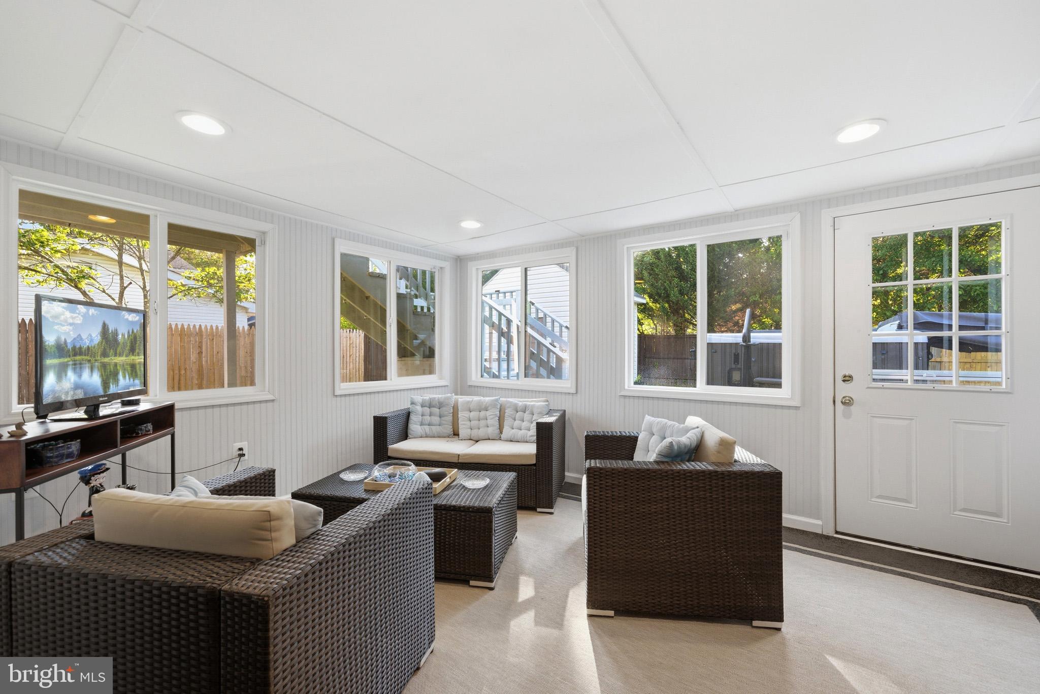 6320 Josephine Road Waldorf, MD 20601 - Photo 35 of 64 Enclosed Sunroom