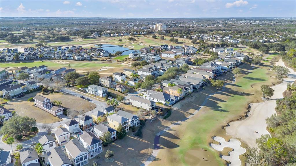 7580 Excitement Drive Reunion, FL 34747 - Photo 44 of 47 an aerial view of a city and lake view