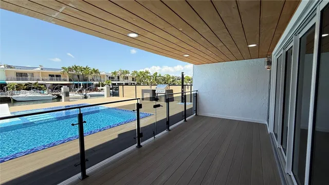 a view of a living room and bathroom