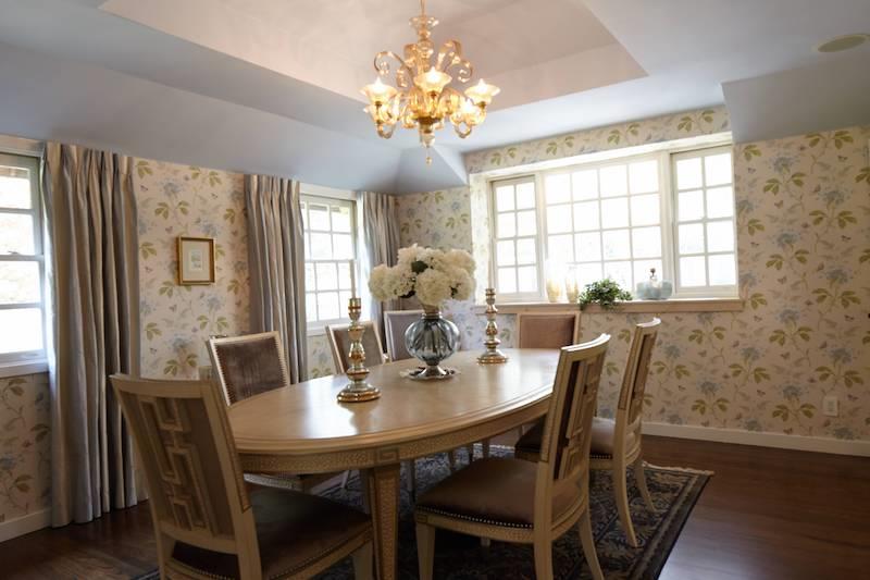 14 Flood Circle Atherton, CA 94027 - Photo 5 of 29 a view of a dining room with furniture and wooden floor