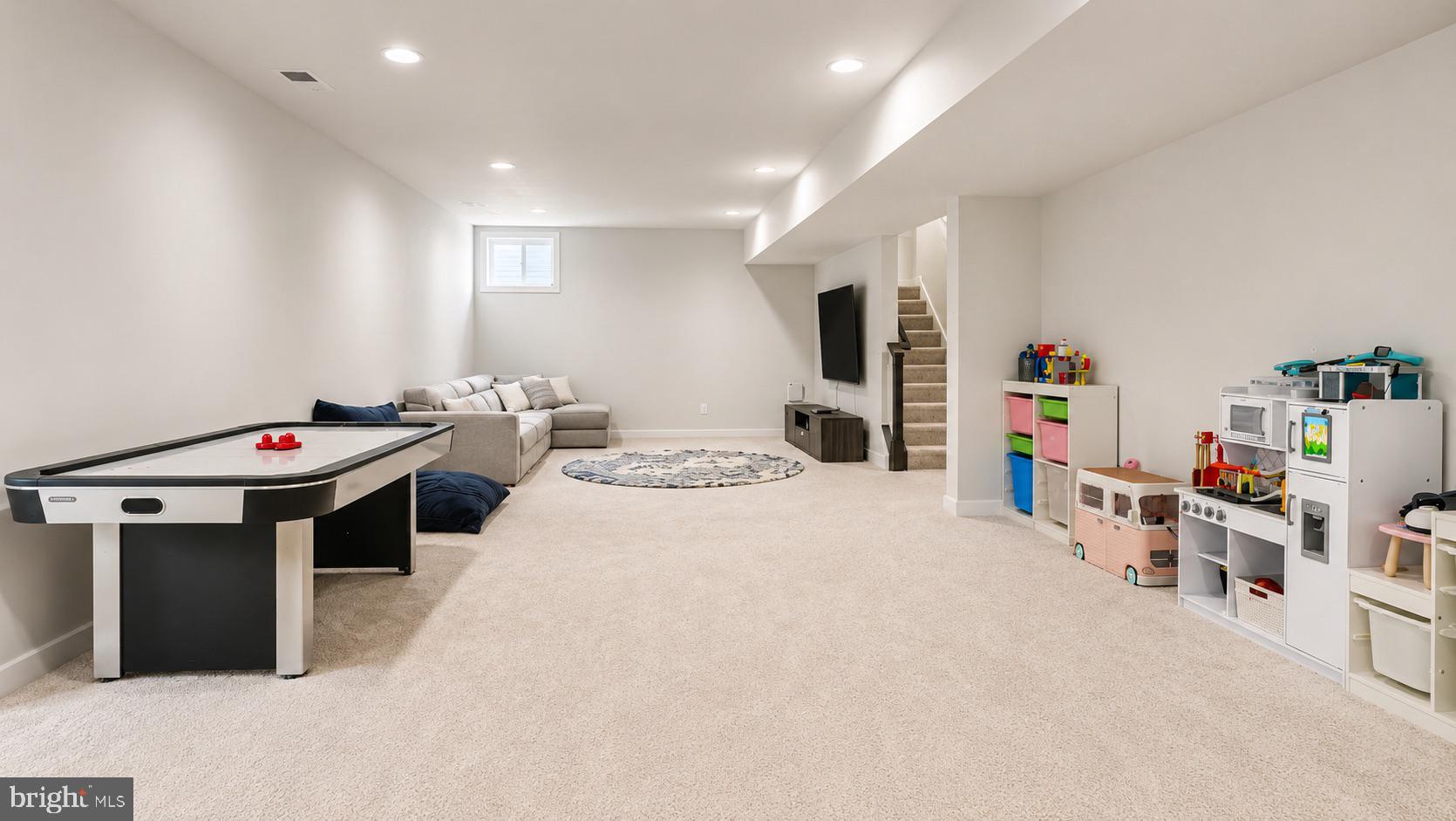 23609 Roselle Ridge Lane Aldie, VA 20105 - Photo 55 of 75 Spacious, versatile basement retreat.