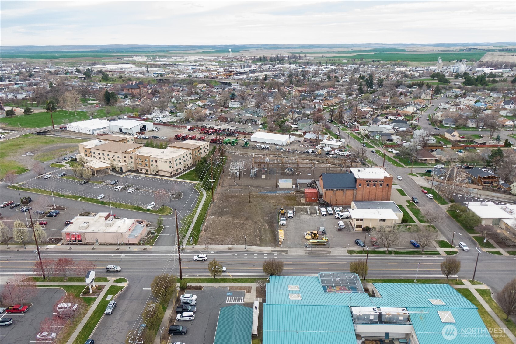 0 Rose Street Walla Walla, WA 99362 - Photo 5 of 5 an aerial view of a city