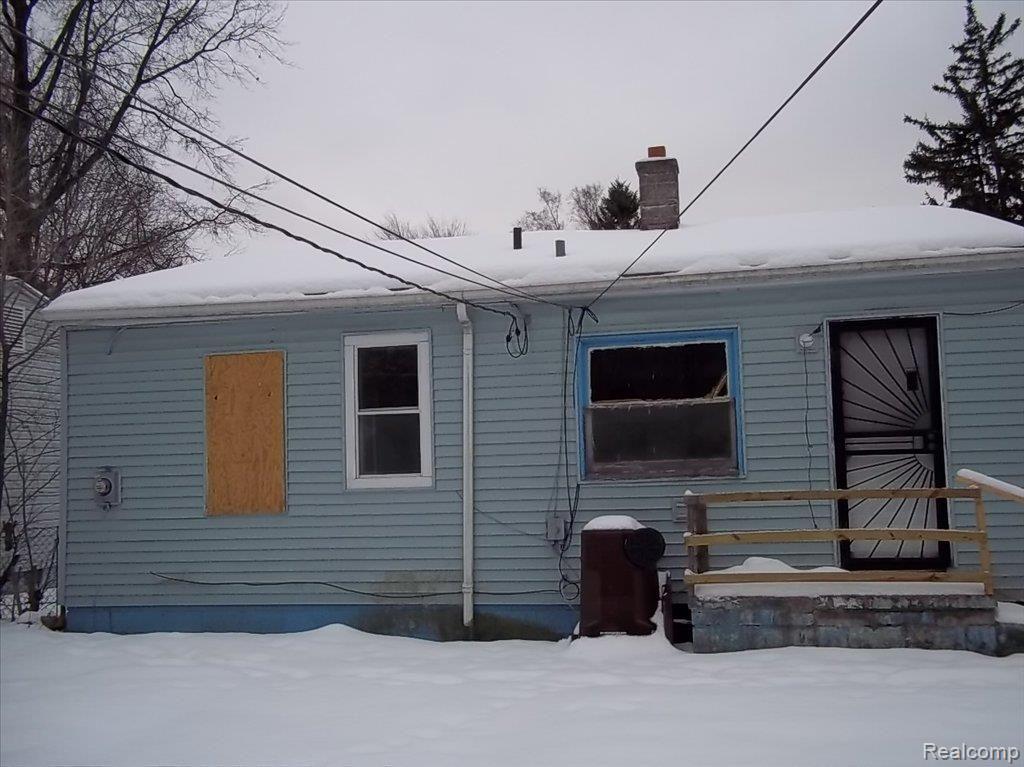 25900 Andover Street Inkster, MI 48141 - Photo 2 of 7 Rear View