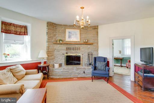 3333 Flickinger Road Westminster, MD 21158 - Photo 9 of 51 Stone Fireplace