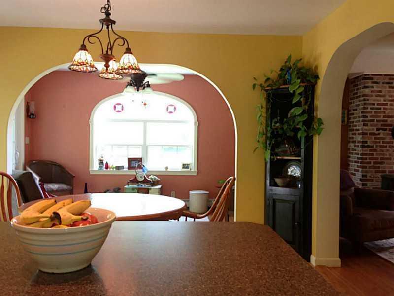 445 Meadow Road Woolwich, ME 04579 - Photo 5 of 35 Dining Room. Through the arch there...