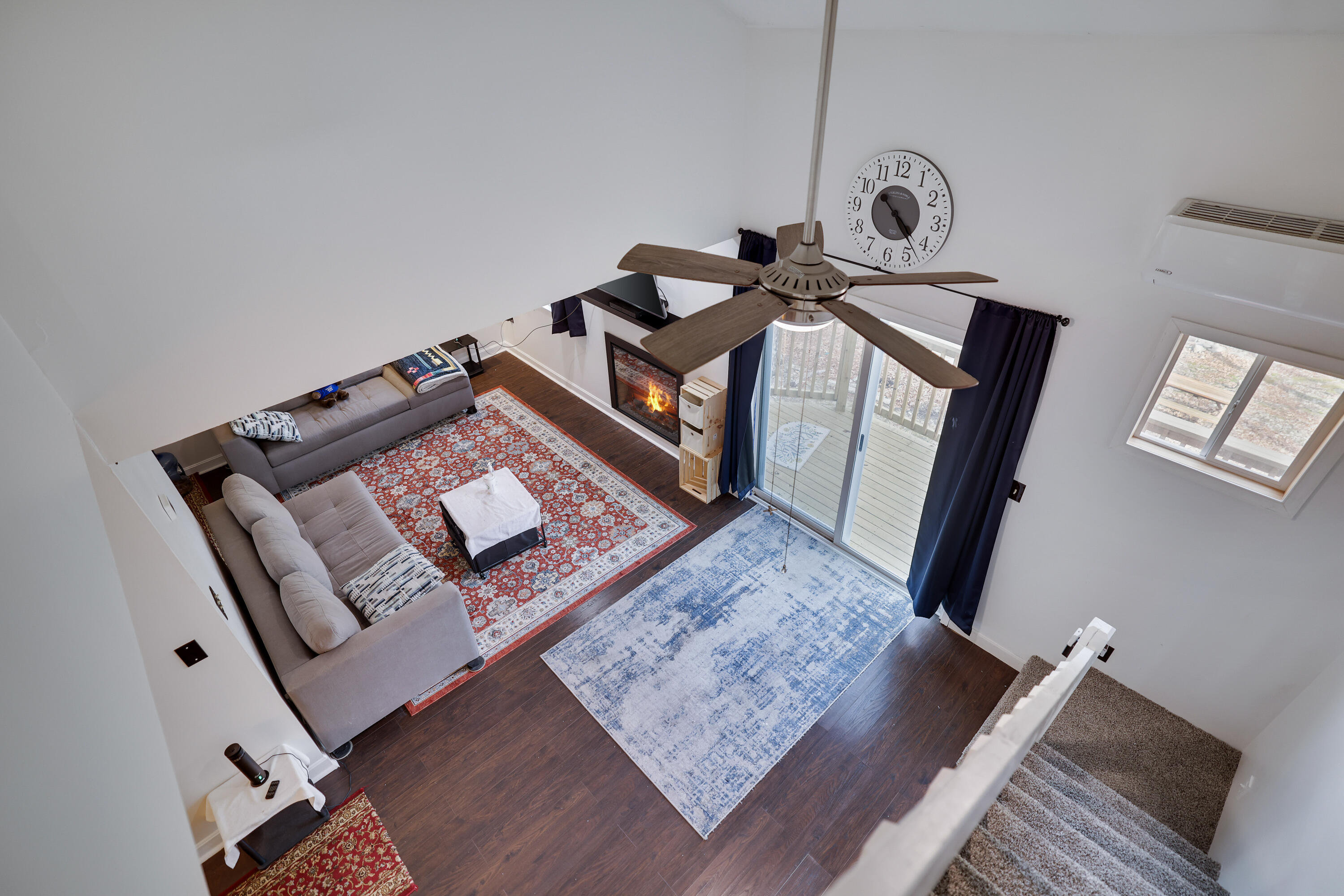 107 Woods Lane Bushkill, PA 18324 - Photo 15 of 34 Liv/Din view from upstairs