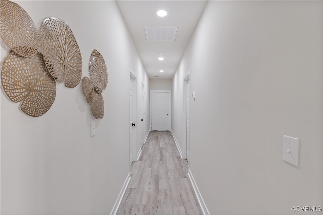 1125 Rome Street Petersburg, VA 23803 - Photo 19 of 38 Hall with light hardwood / wood-style flooring