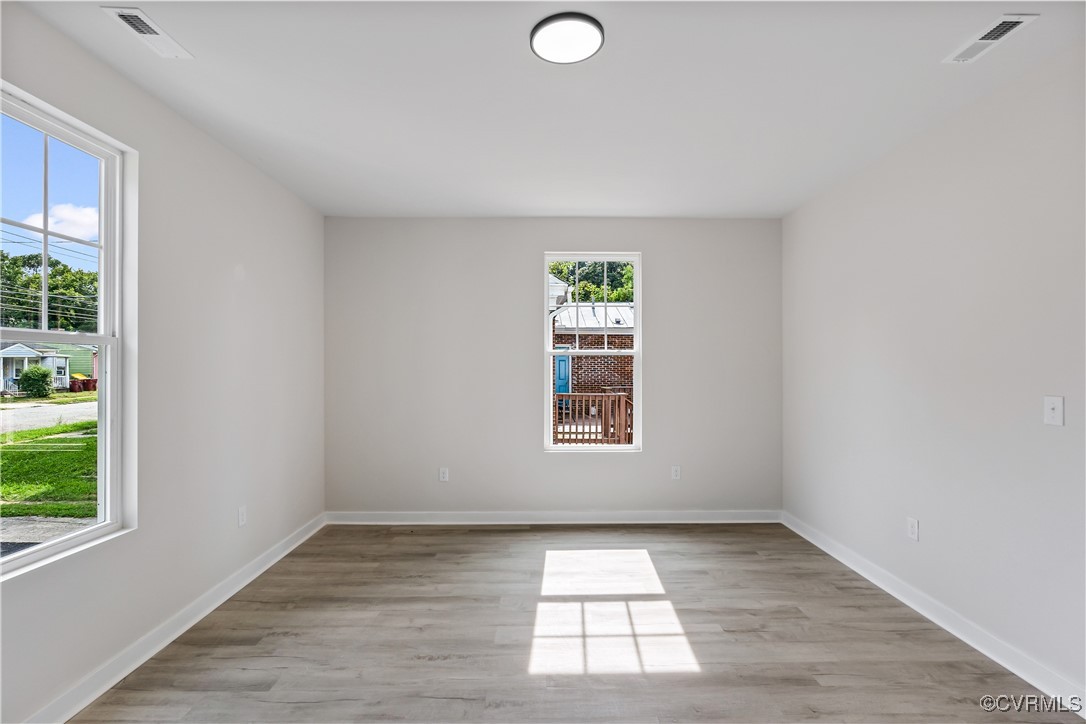 1125 Rome Street Petersburg, VA 23803 - Photo 25 of 38 Empty room featuring light wood-type flooring