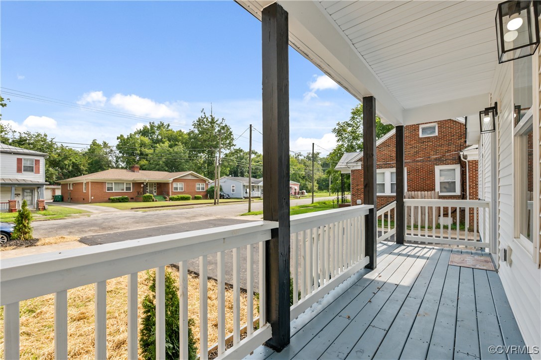 1125 Rome Street Petersburg, VA 23803 - Photo 7 of 38 View of wooden terrace