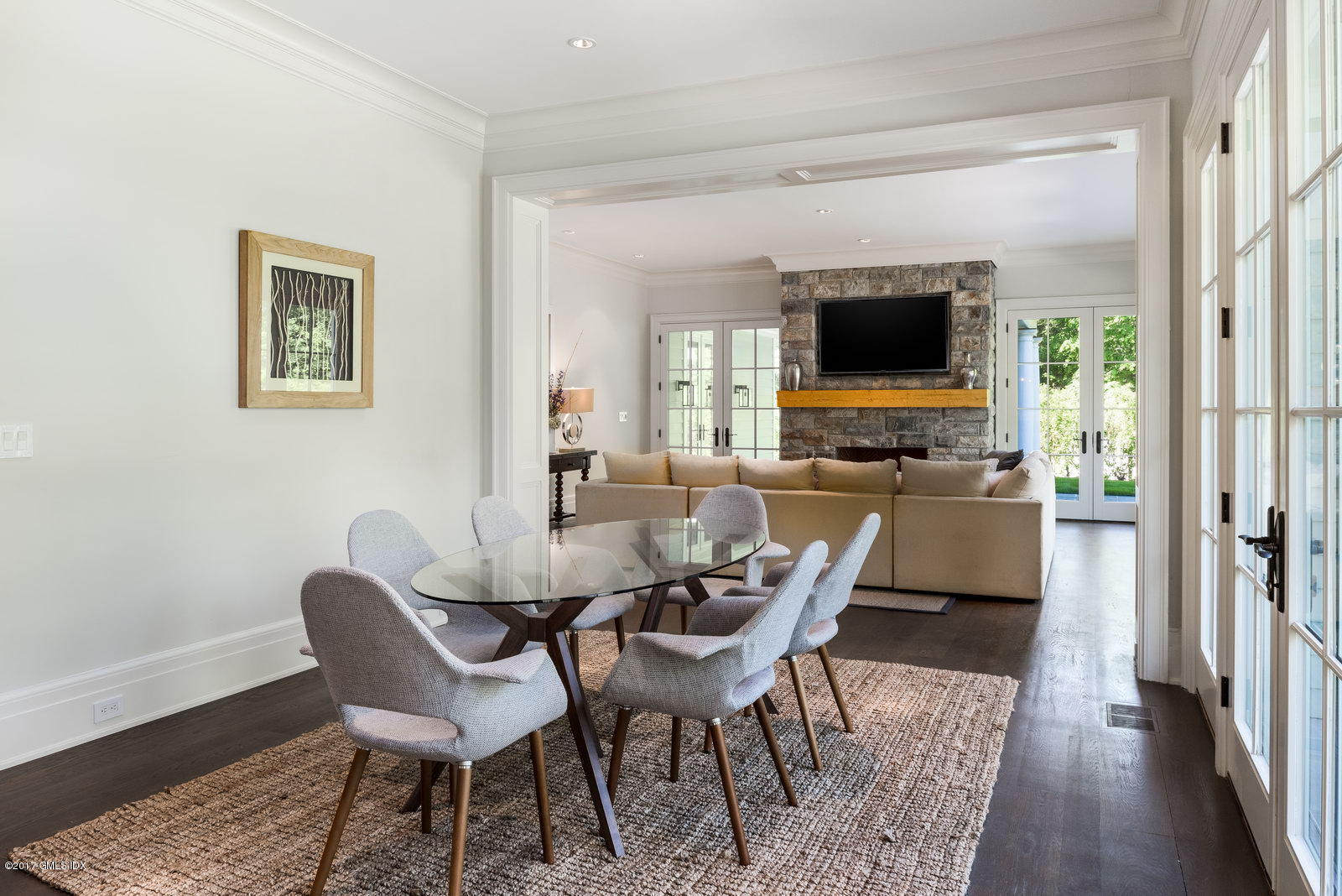 49 Byfield Lane Greenwich, CT 06830 - Photo 3 of 14 a dining room with furniture and window